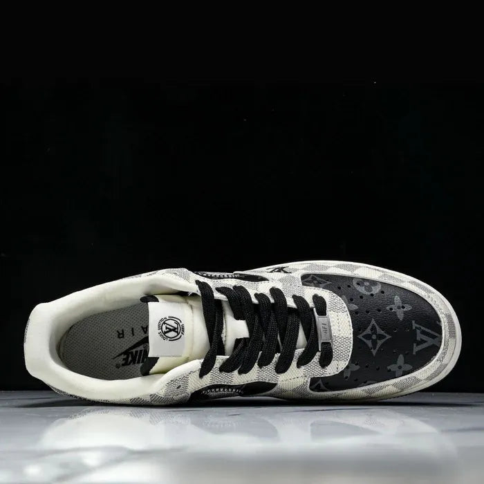 Louis Vuitton x Nike Air Force 1 Royal Black - 图片 3