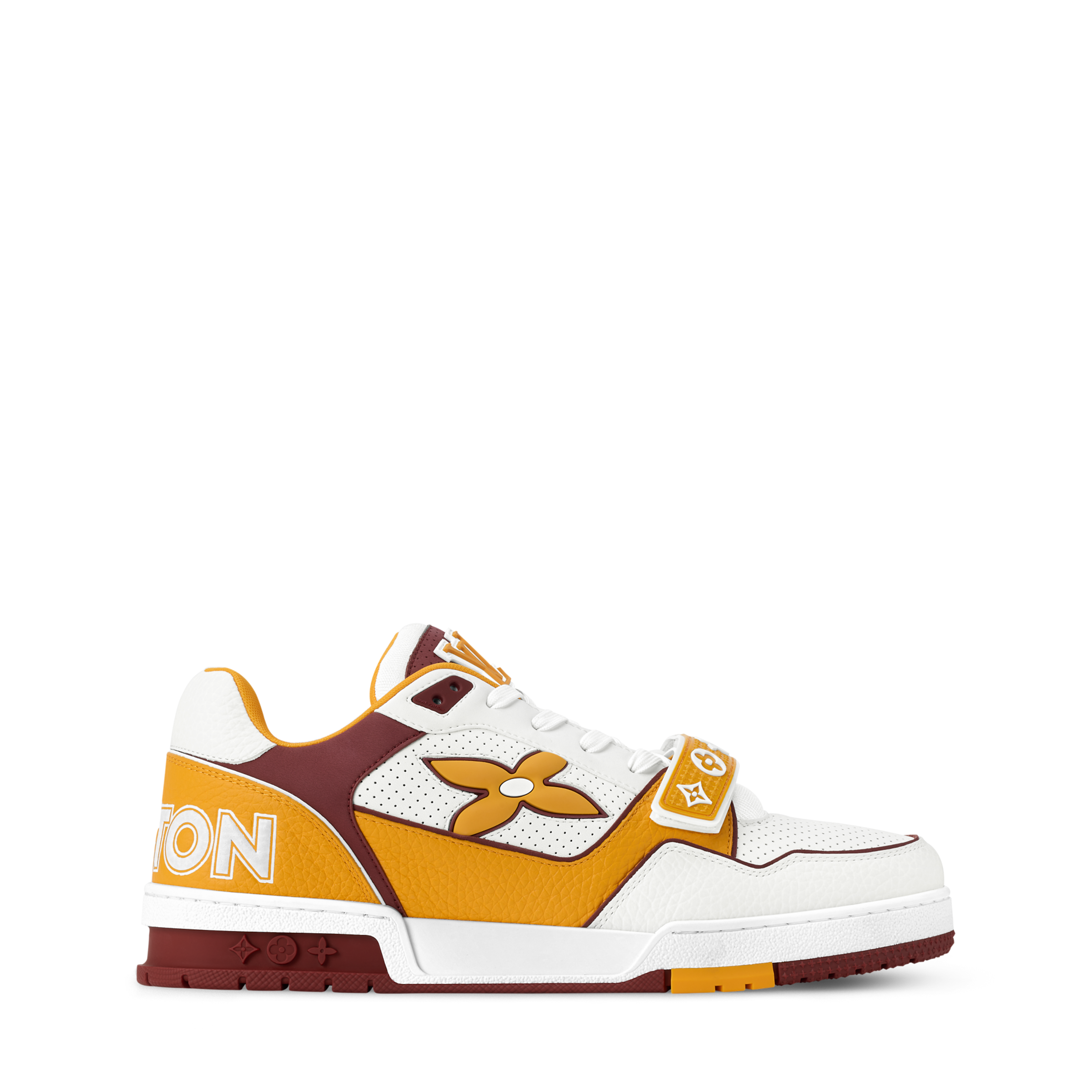 Louis Vuitton LV Trainer Yellow Velcro Strap Sneaker - 图片 4