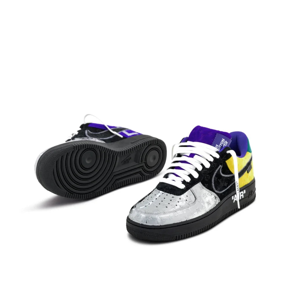 Louis Vuitton x Nike Air Force 1 Low Chrome Toe - 图片 4