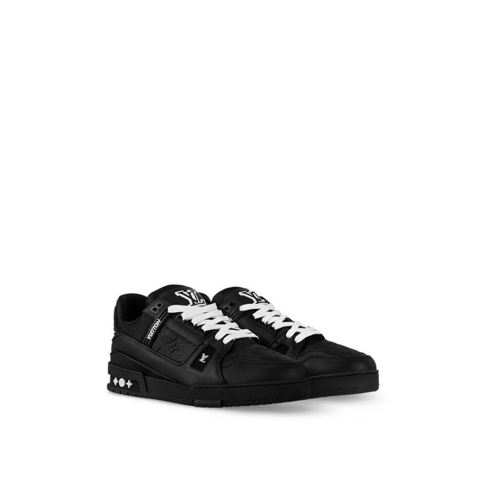 Louis Vuitton LV Trainer Sneaker All Black - 图片 4