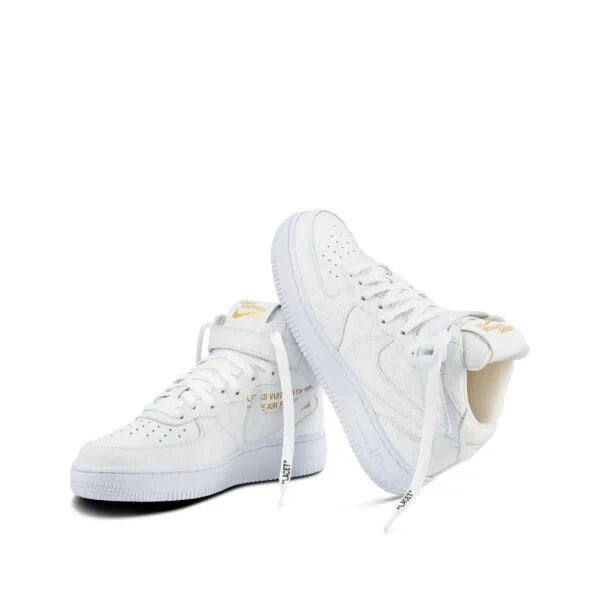 Louis Vuitton x Nike Air Force 1 Mid White - 图片 4