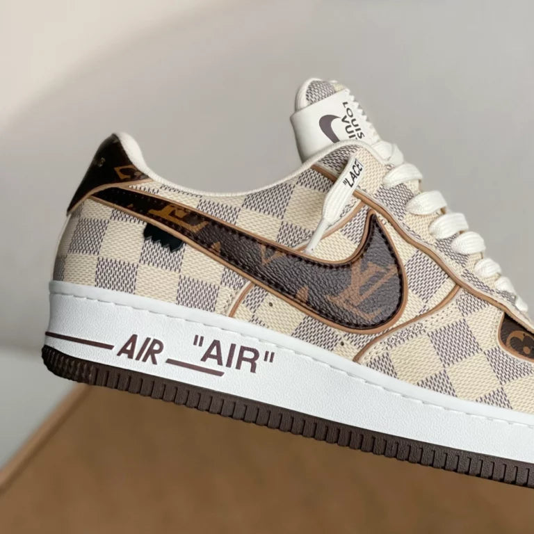 Louis Vuitton x Nike Air Force 1 Low Damier Canvas - 图片 5