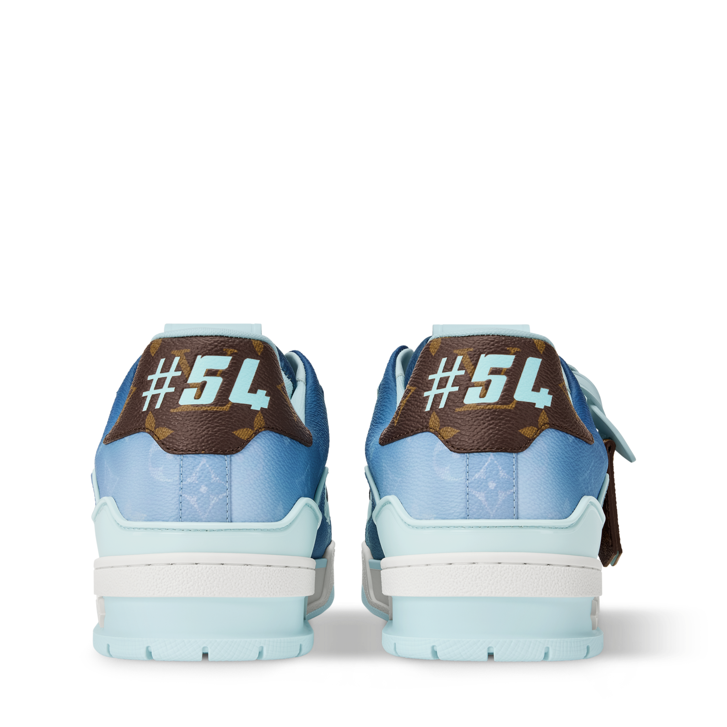 LV Trainer Sneaker Monogram-printed canvas Blue - 图片 6