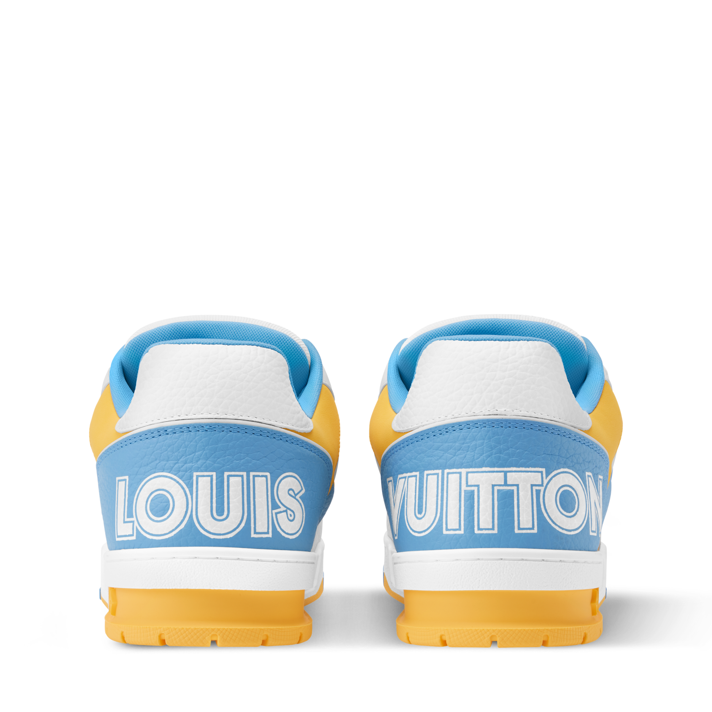 Louis Vuitton LV Trainer Blue Velcro Strap Sneaker - 图片 6