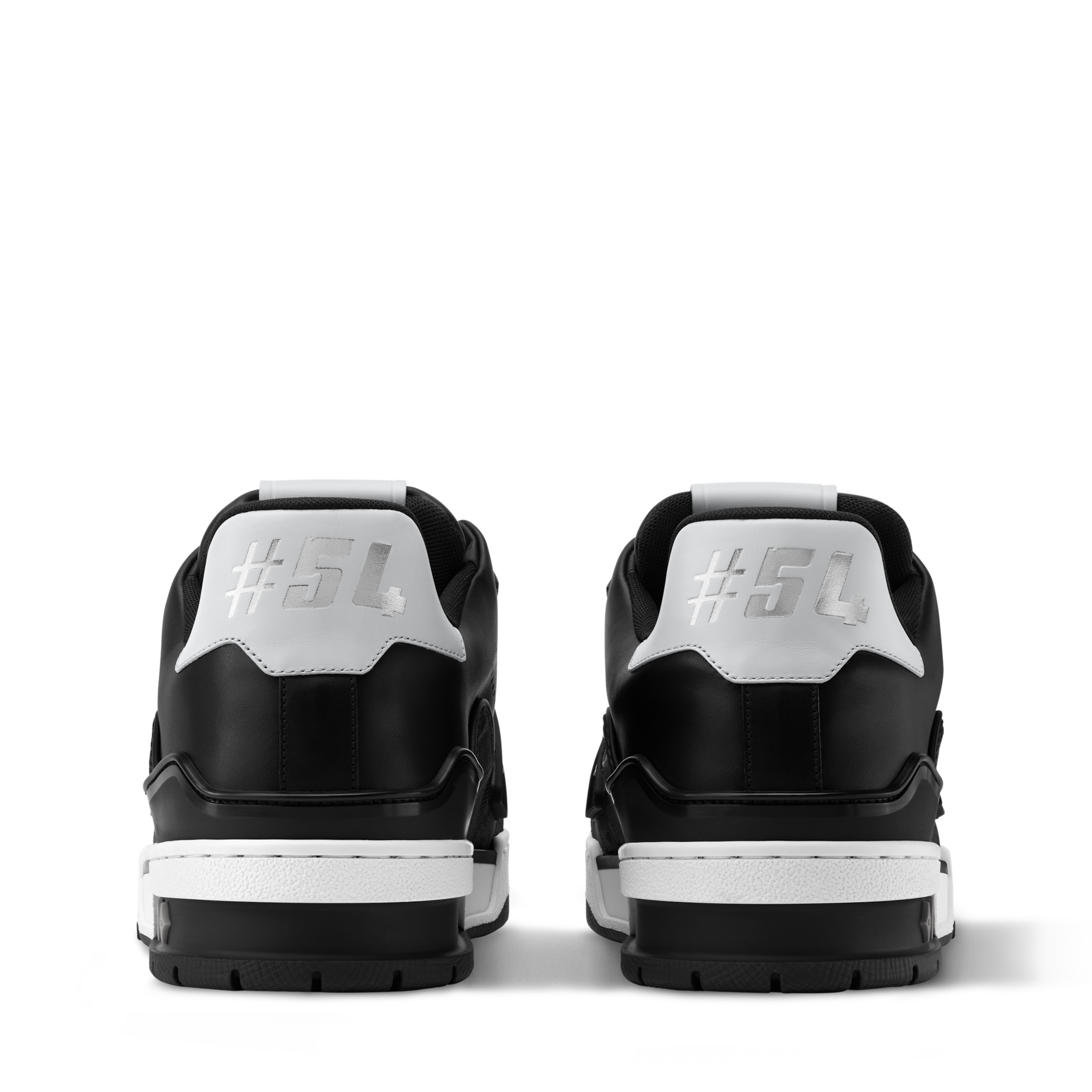 Louis Vuitton LV Trainer Black Monogram Leather Sneaker - 图片 6