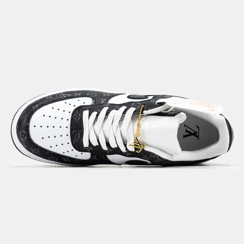 Louis Vuitton x Nike Air Force 1 Low Virgil Abloh Black White Monogram - 图片 5