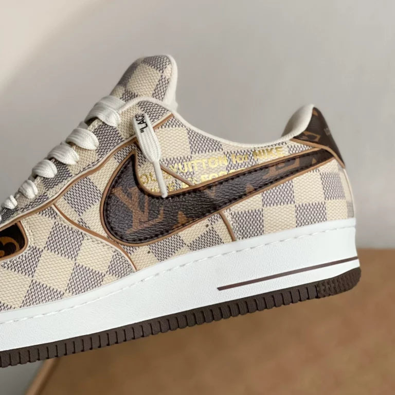 Louis Vuitton x Nike Air Force 1 Low Damier Canvas - 图片 6