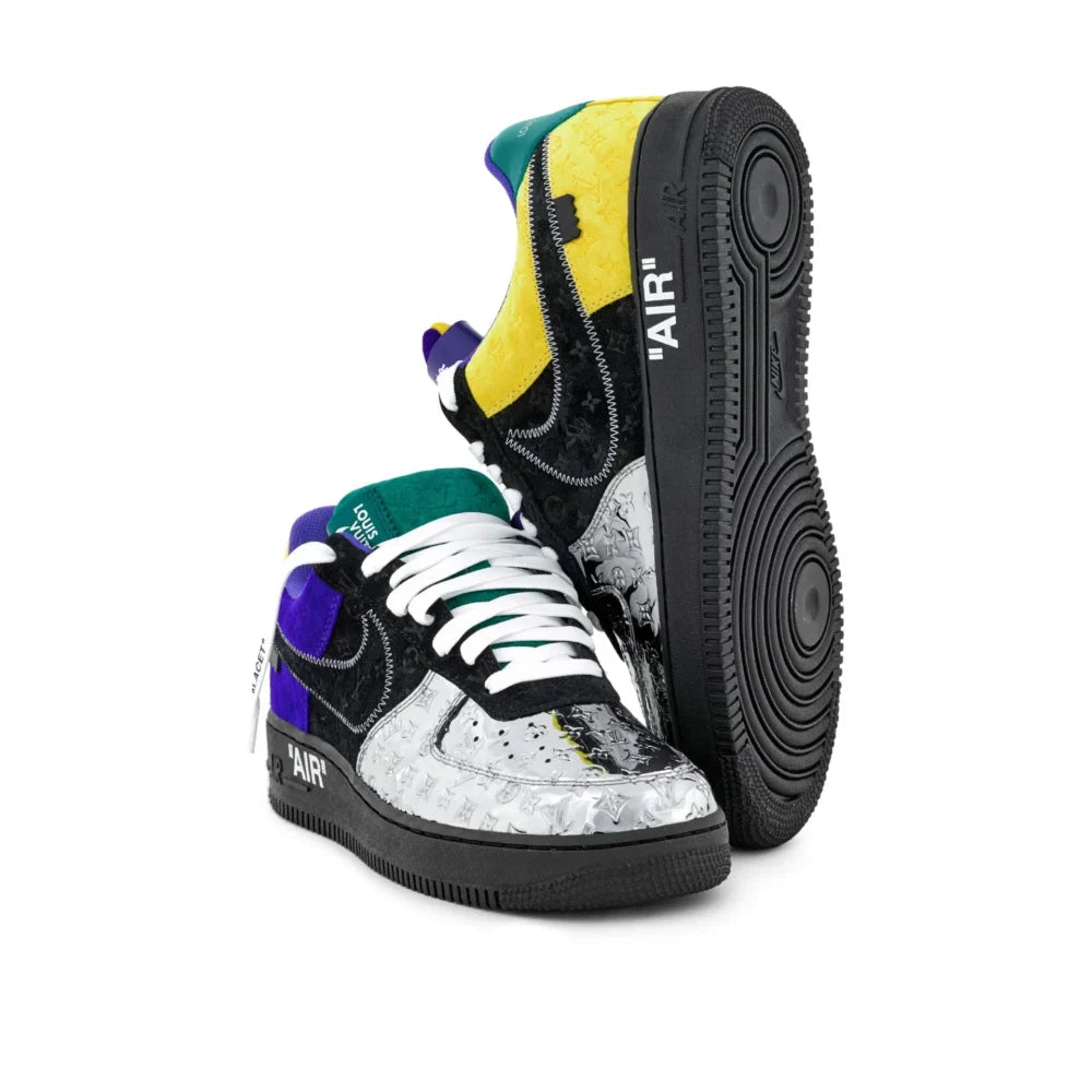 Louis Vuitton x Nike Air Force 1 Low Chrome Toe - 图片 6