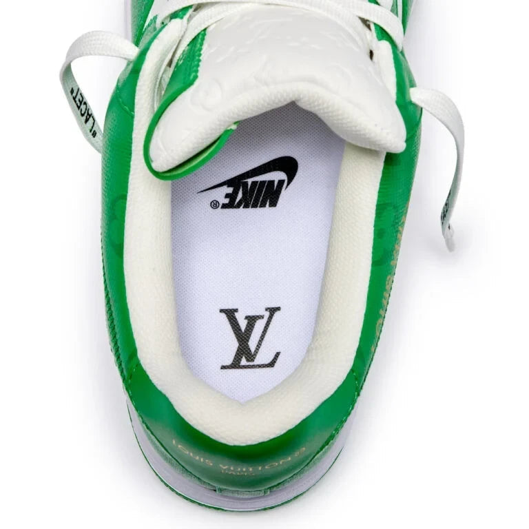 Louis Vuitton x Nike Air Force 1 Low By Virgil Abloh White/Green - 图片 9