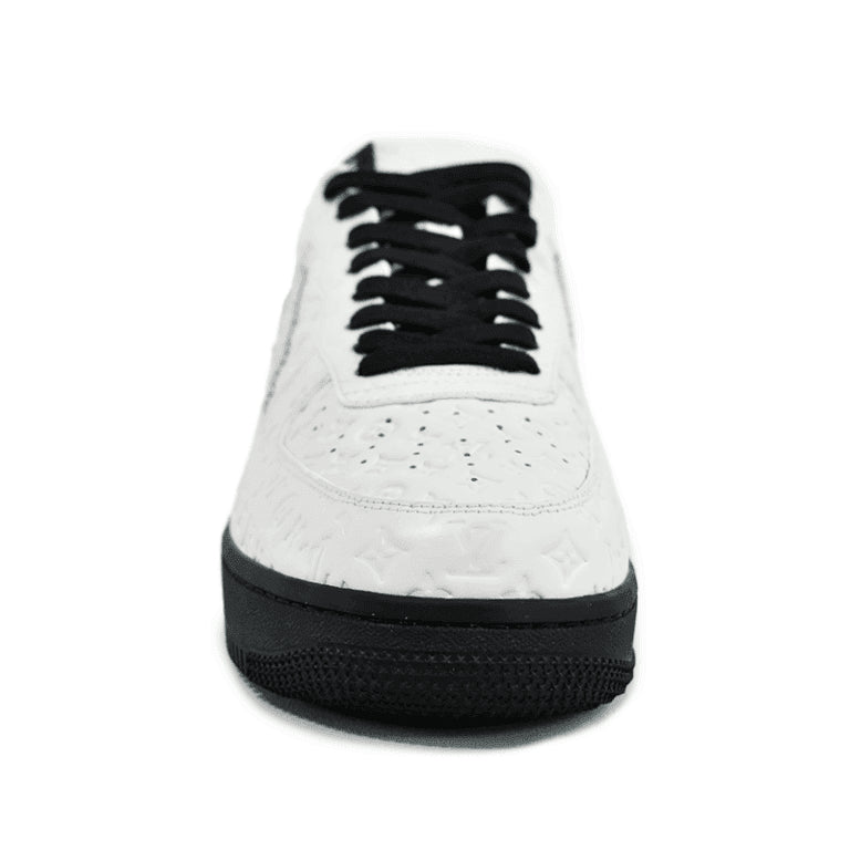 Louis Vuitton x Nike Air Force 1 Low White Black Silver - 图片 7