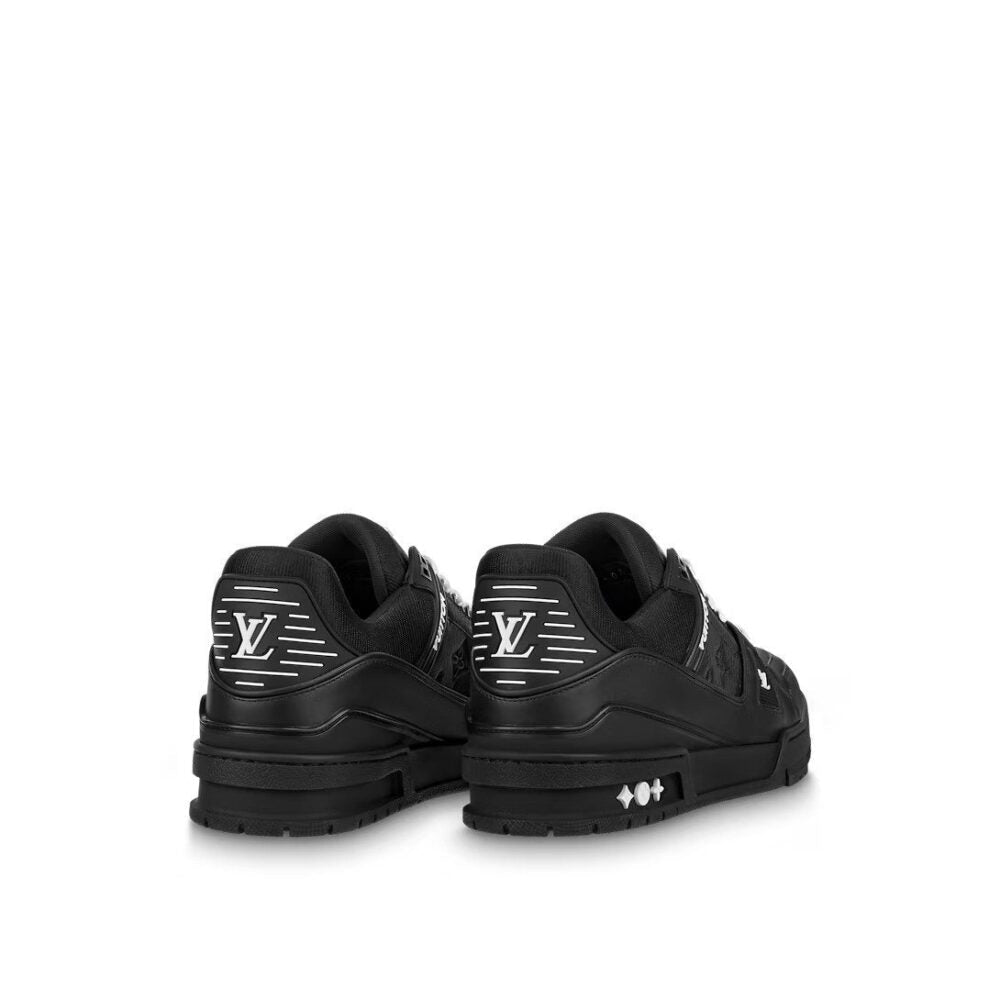 Louis Vuitton LV Trainer Sneaker All Black - 图片 8