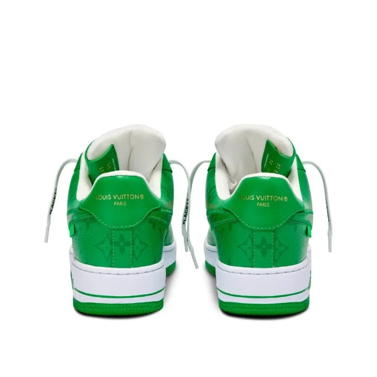 Louis Vuitton x Nike Air Force 1 Low By Virgil Abloh White/Green - 图片 6