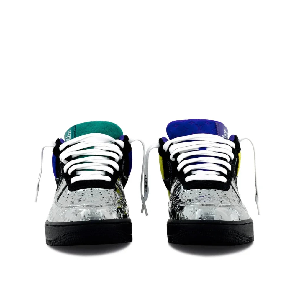 Louis Vuitton x Nike Air Force 1 Low Chrome Toe - 图片 9