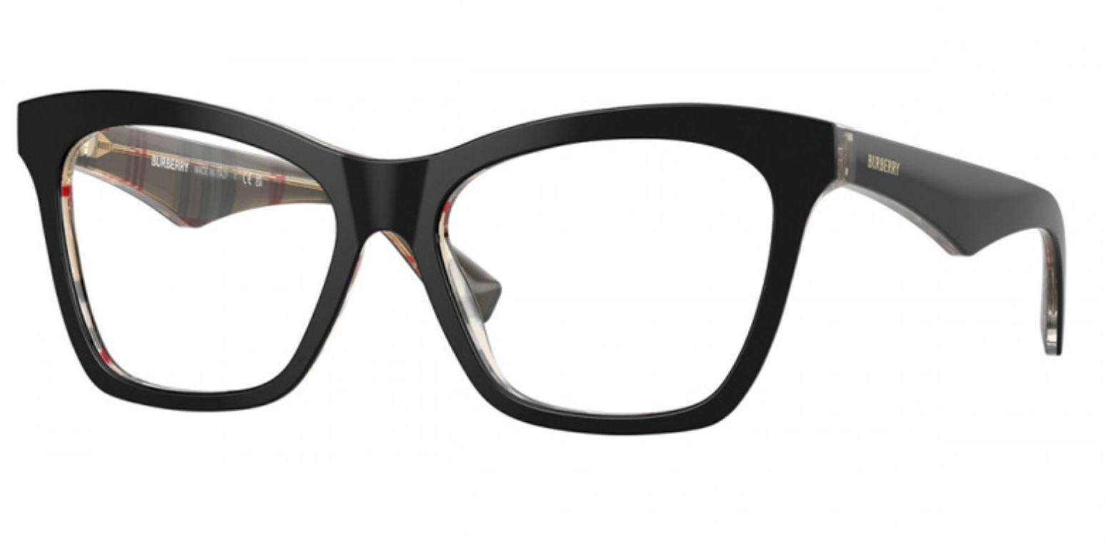 Burberry BE2416 Black Cat Eye Frames