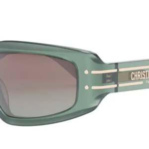 Dior Signature S9U Mask Sunglasses in Transparent Green