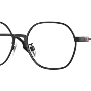 Burberry BE1379D Winston Black Metal Round Frames