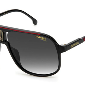 Carrera 1047/S Aviator Sunglasses in Black Red