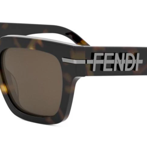 Fendi FE40078I Fendigraphy Brown Havana Unisex Sunglasses