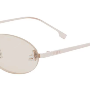Fendi First FE4075US Rimless Sunglasses in Rose Gold