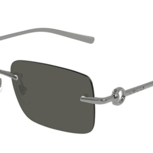 Gucci GG1703S Rimless Sunglasses in Ruthenium