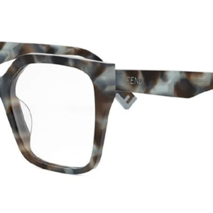 Fendi FE50002I Grey Havana Oversized Frames