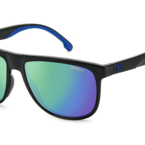 Carrera 8059/S Sunglasses in Black Blue Mirror