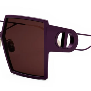Dior 30Montaigne SU Square Sunglasses in Burgundy