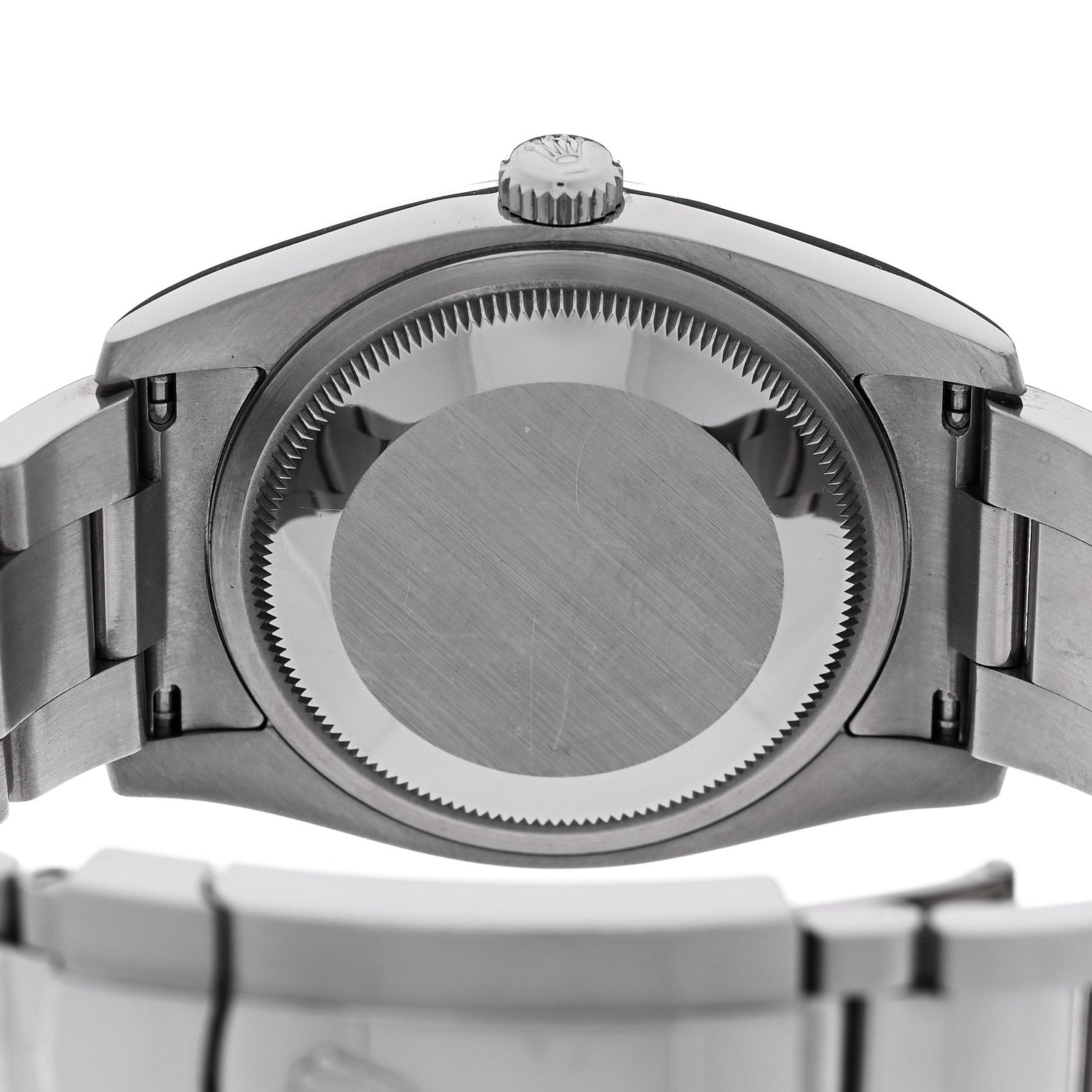 Stainless Steel 18K White Gold 36mm Oyster Perpetual Datejust Watch Black 116234 - Image 4