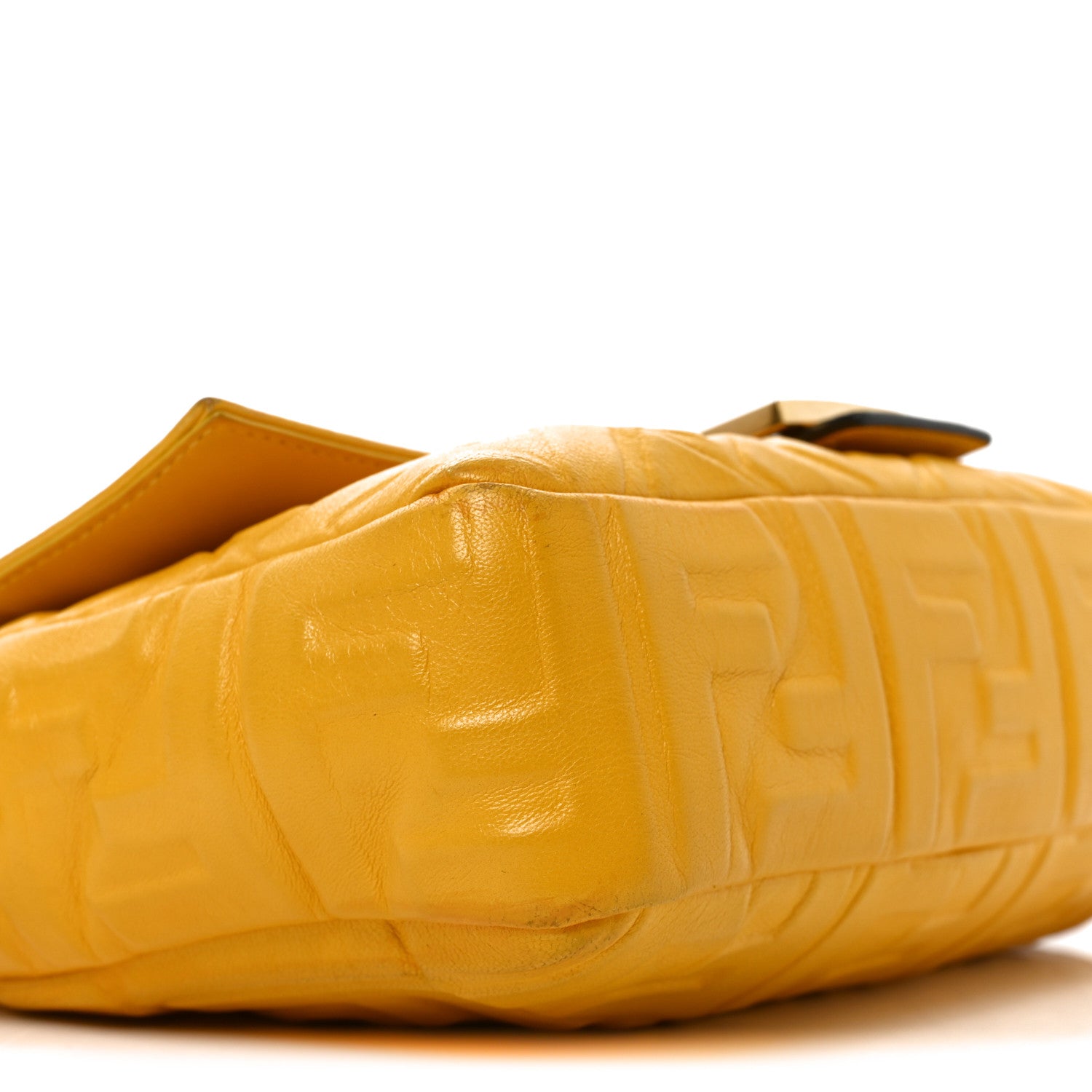 Nappa FF 1974 Embossed Baguette Mimosa - Image 9