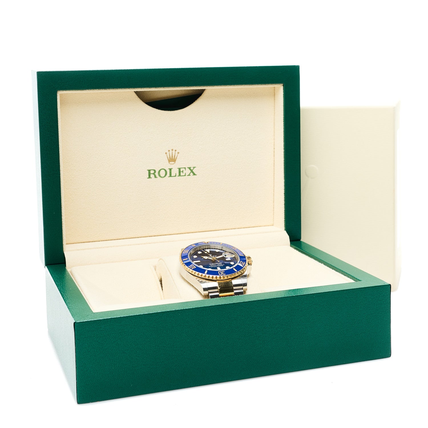 Stainless Steel 18K Yellow Gold 41mm Submariner Date Watch Royal Blue 126613LB - Image 6