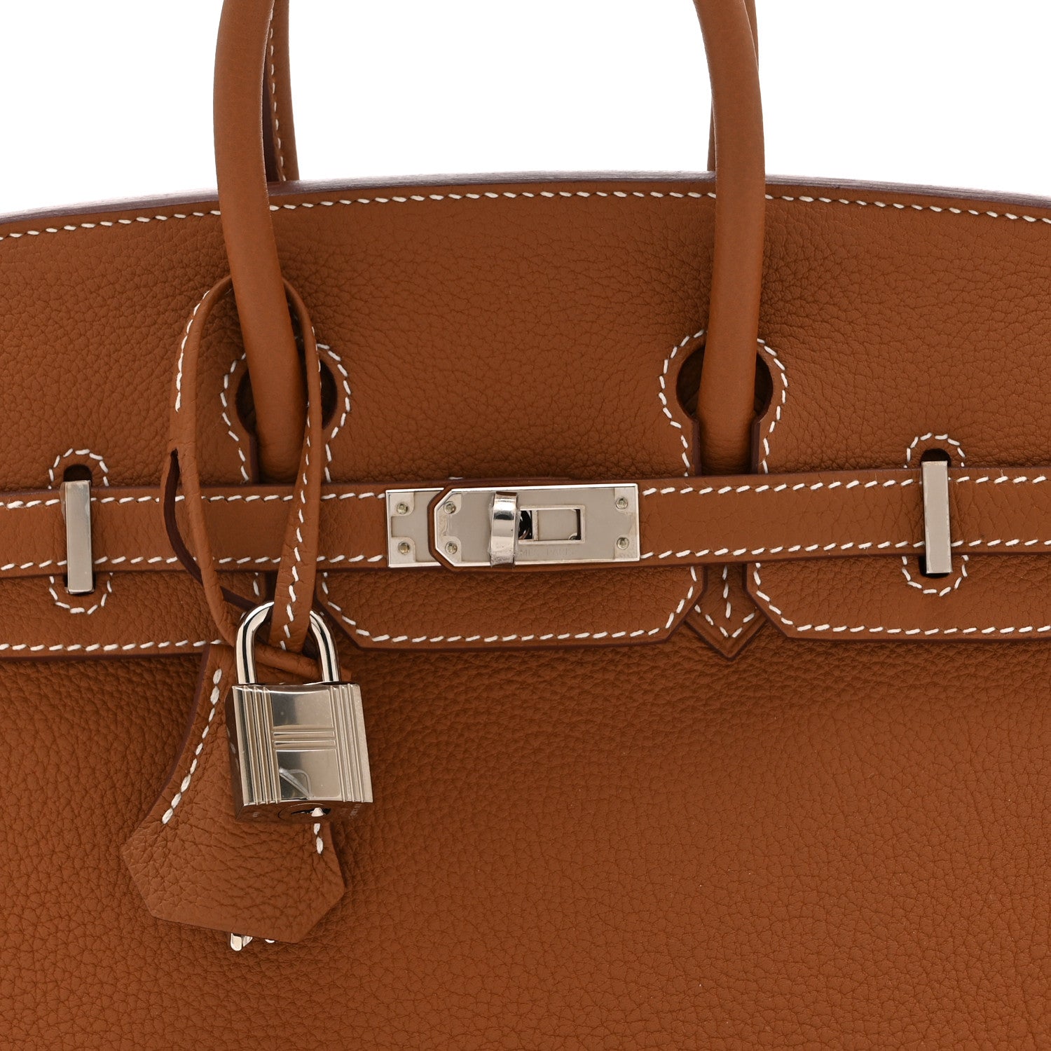 Togo Birkin 25 Gold - Image 8