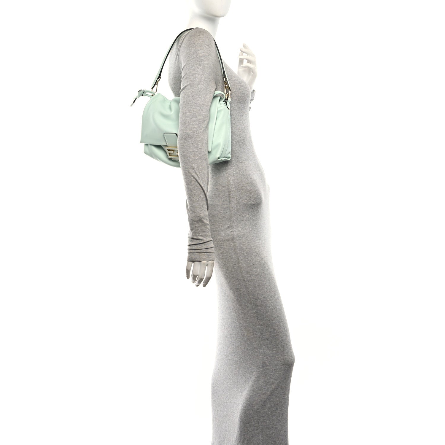 Nappa Medium Mamma Baguette Matcha Green - Image 2