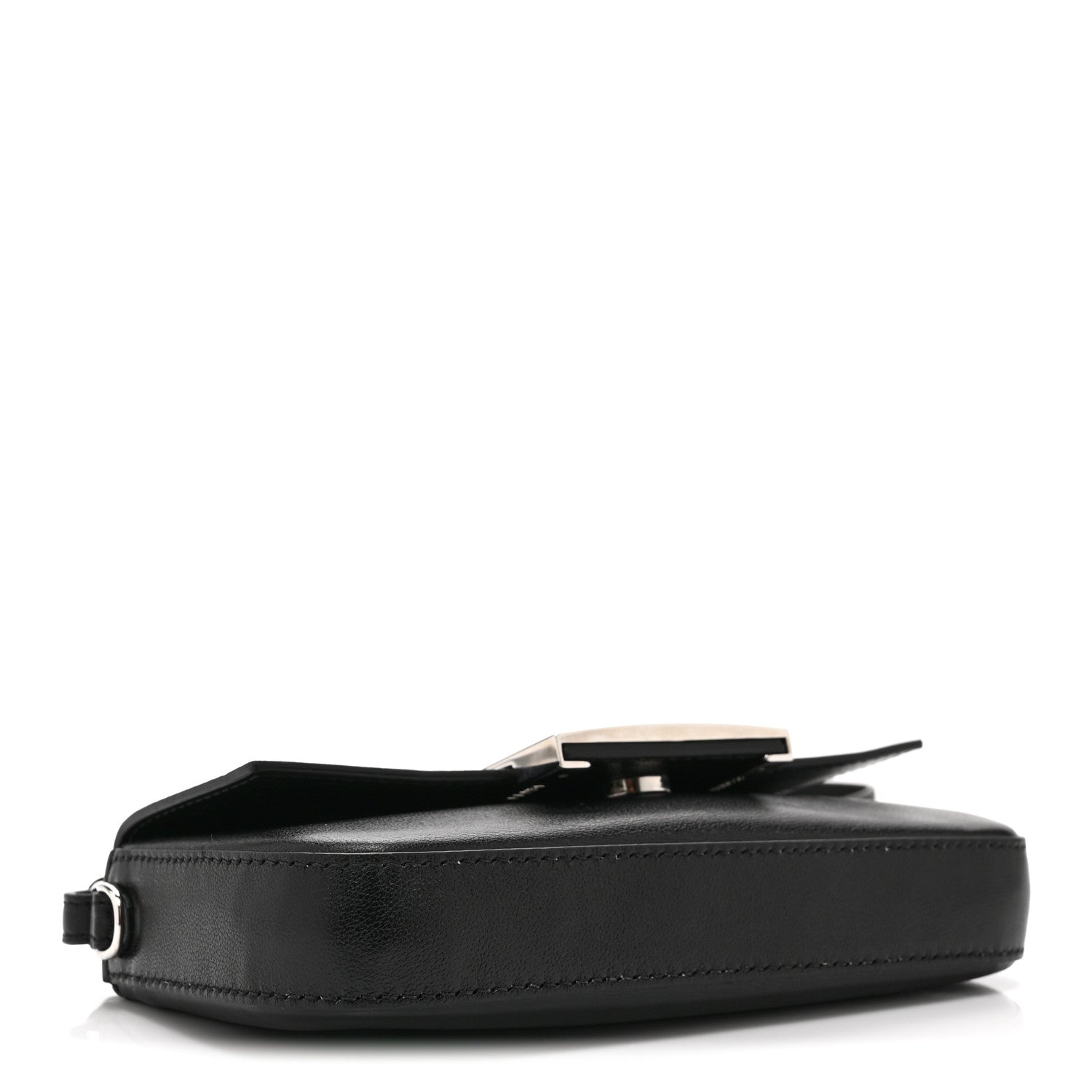 X MARC JACOBS Nappa Logo Phone Baguette Black - Image 4