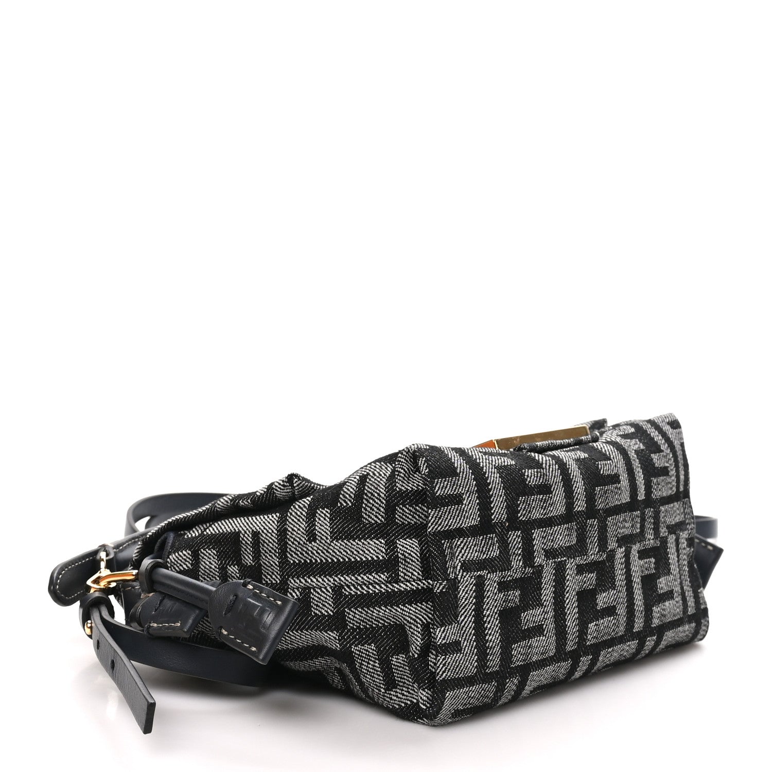 Denim Small Mamma Baguette Dark Blue - Image 4