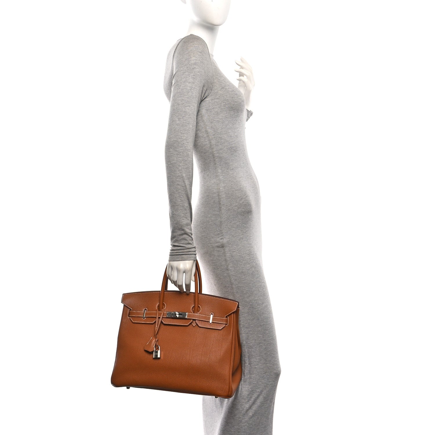 Togo Birkin 35 Gold - Image 4