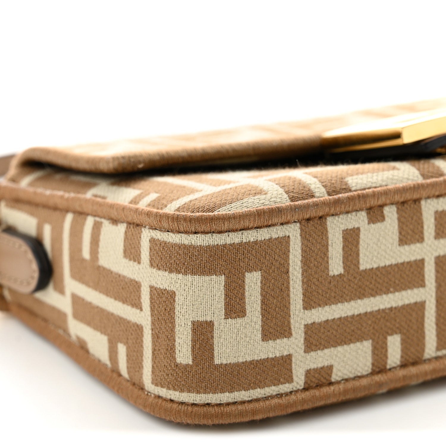 Fabric Jacquard FF 1974 Mini Baguette Beige Sand - Image 9