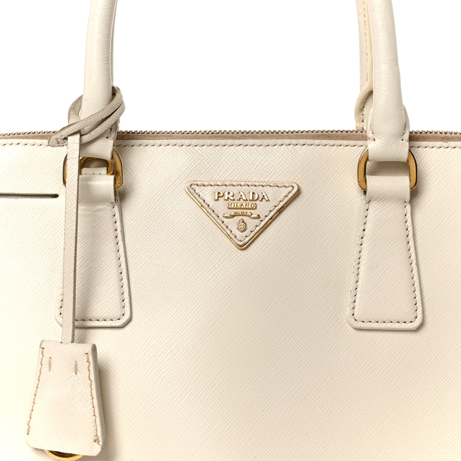 Saffiano Lux Medium Promenade Tote Talco - 图片 8
