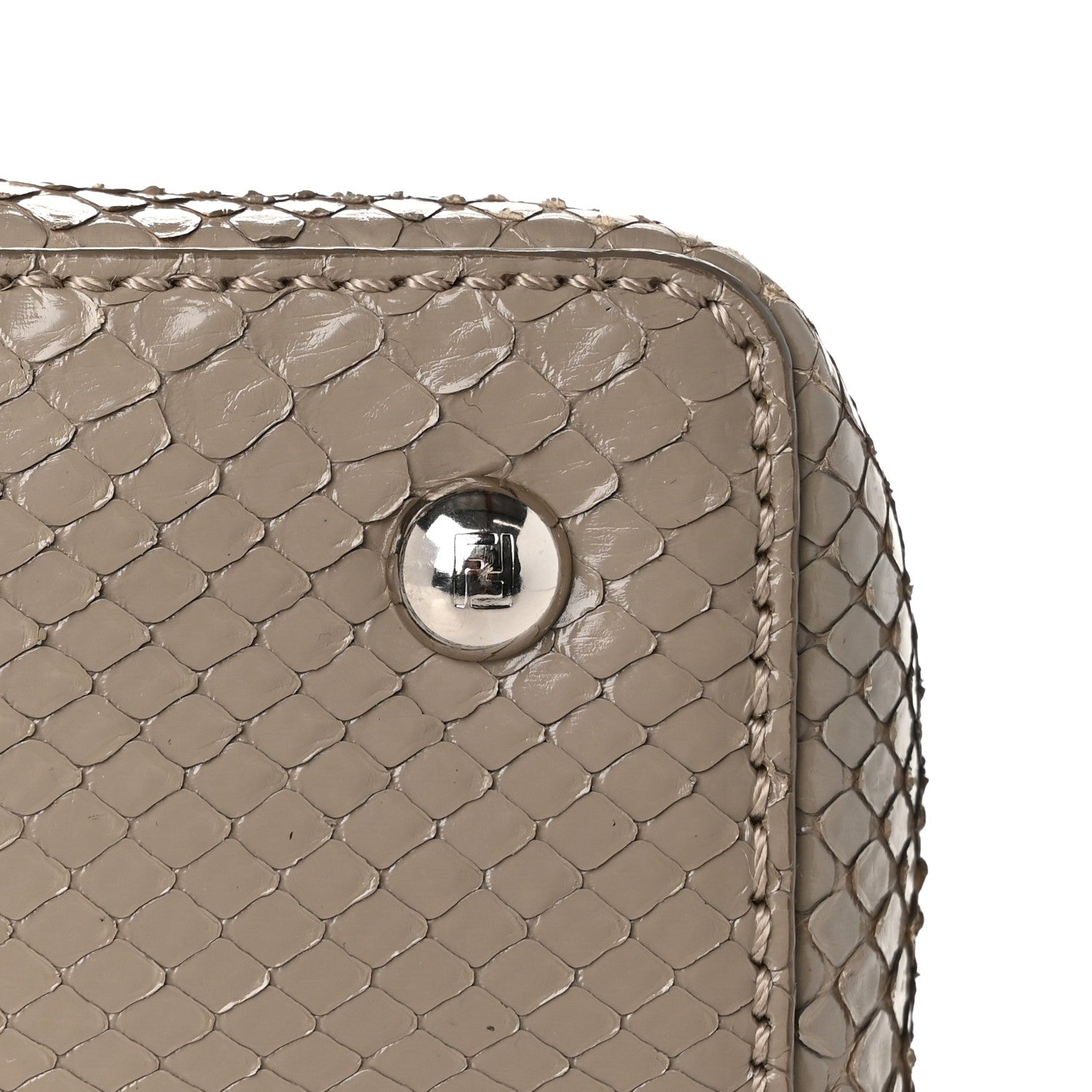 Snakeskin Petite 2Jours Tote Beige Multicolor - Image 10