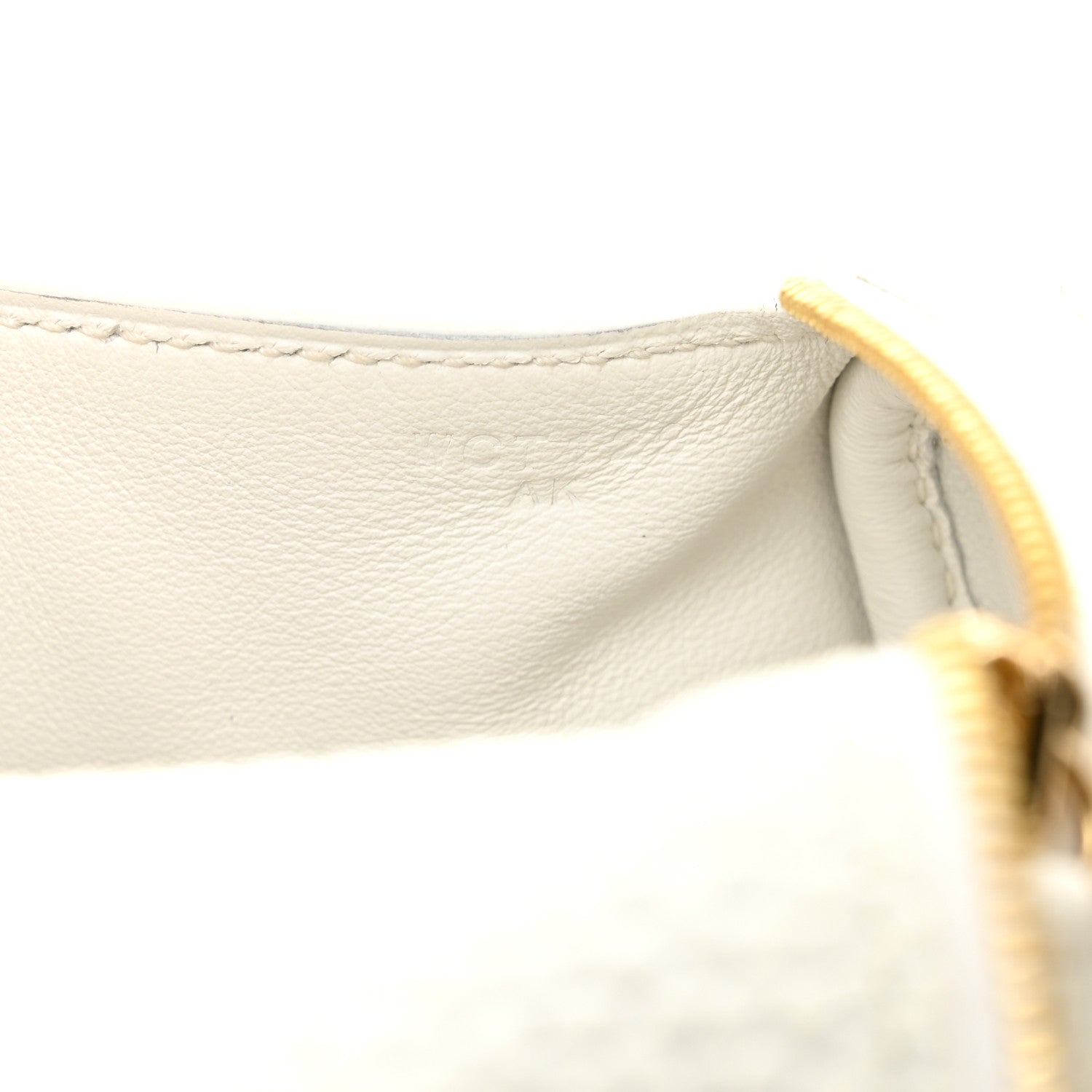 Taurillon Clemence Mini Lindy 20 New White - Image 7