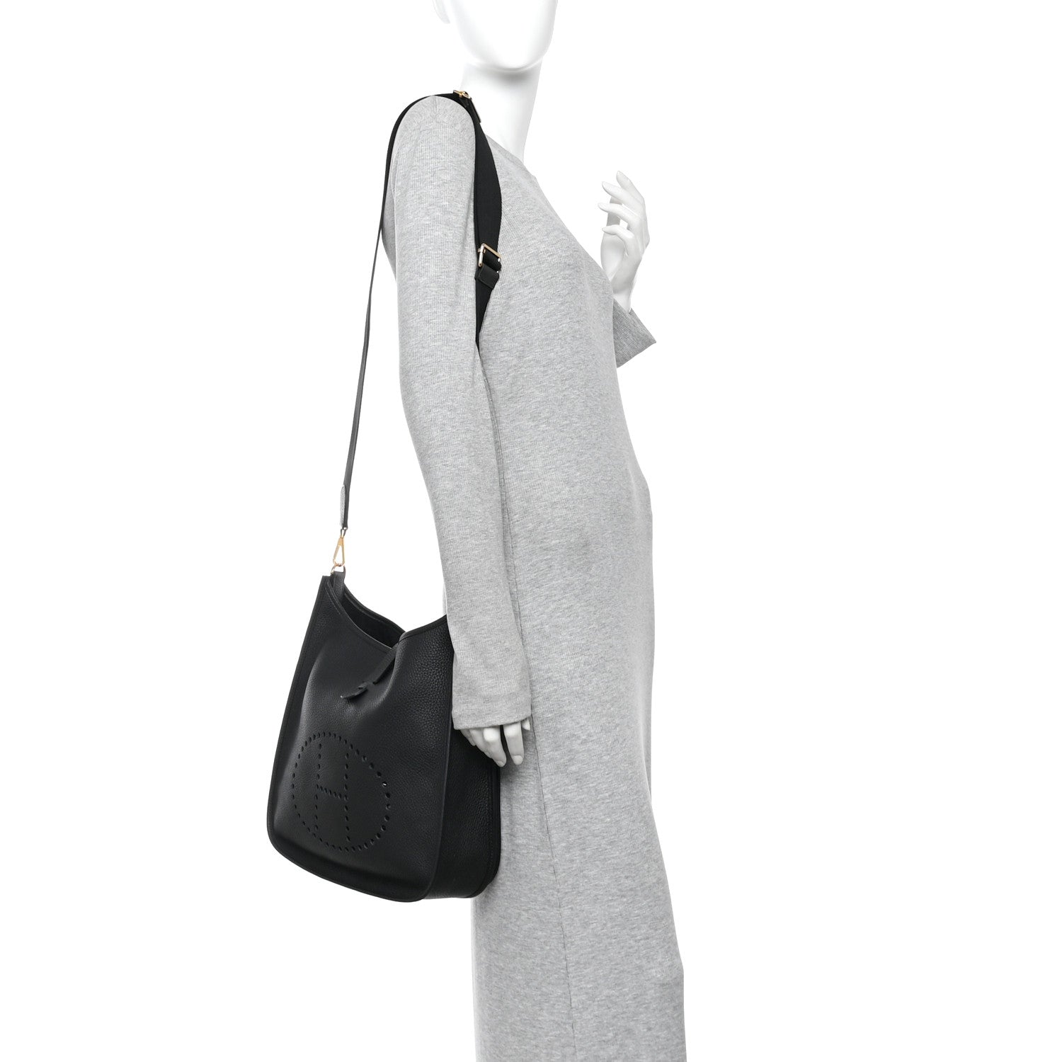 Taurillon Clemence Evelyne III GM Black - Image 2