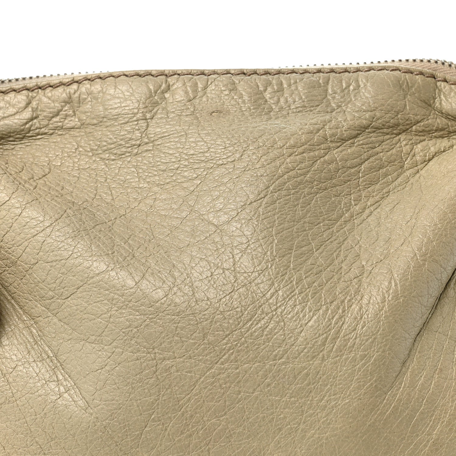 Calfskin Mini Hobo Bag Beige - Image 7