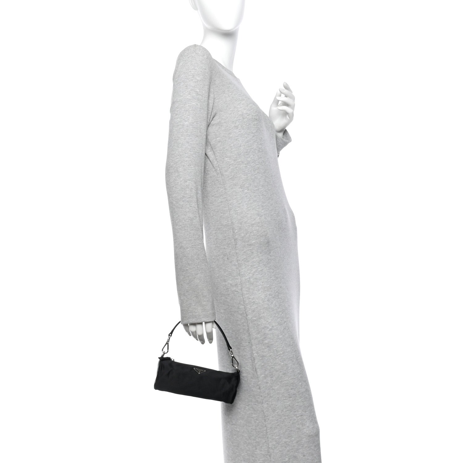 Re-Nylon Pouch Black - Image 2