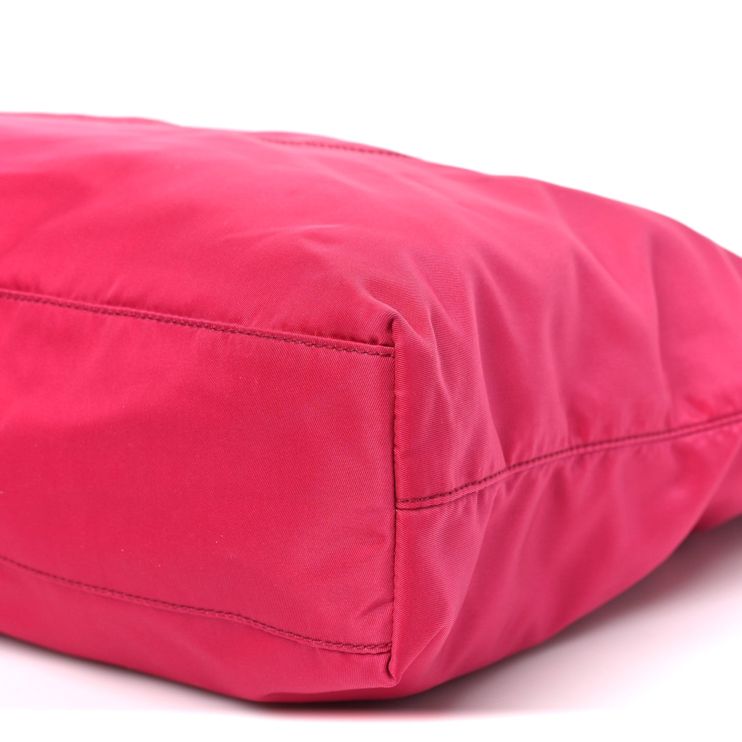 Tessuto Nylon Saffiano Pocket Tote Ibisco - 图片 10