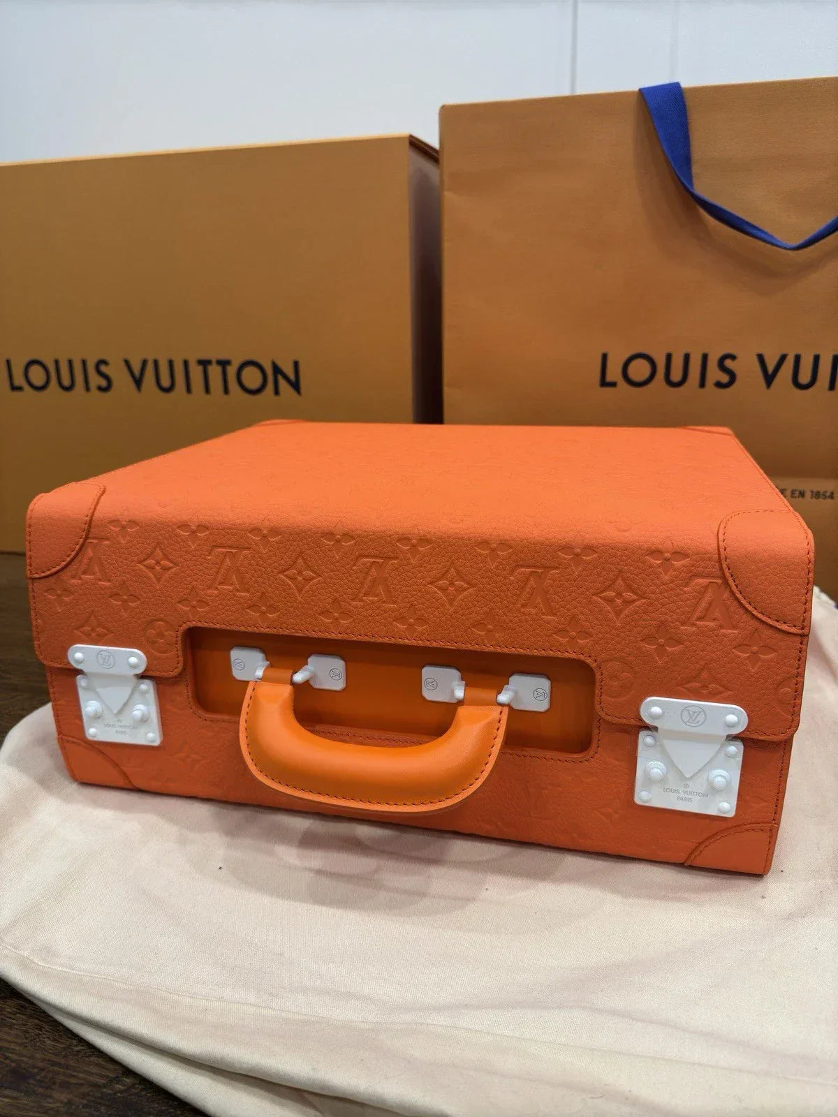 Louis Vuitton x Nike Air Force 1 Low 'Monogram Brown Damier Azur' - 图片 9