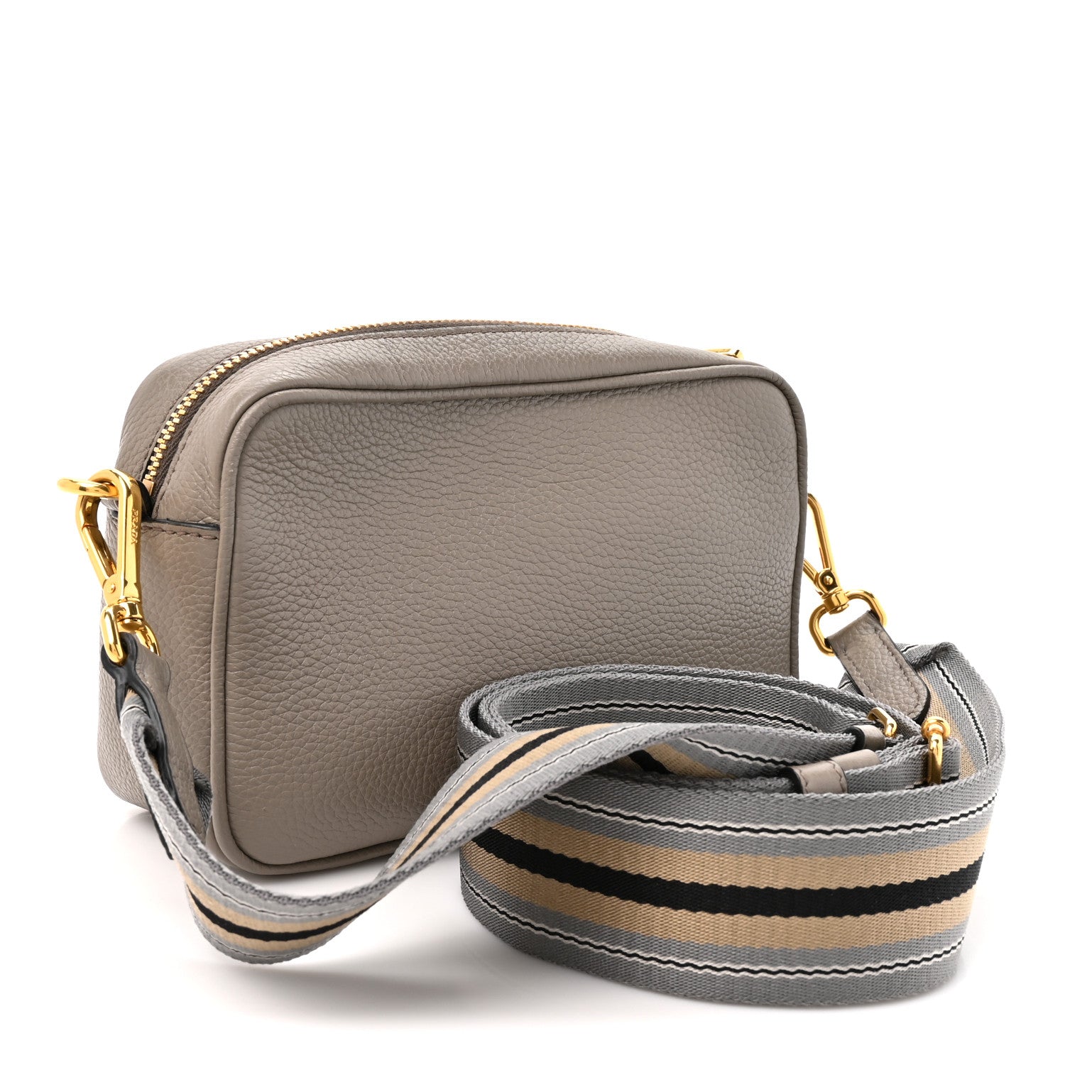 Vitello Daino Camera Bag Argilla - Image 3
