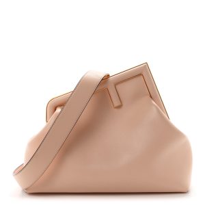 Shiny Nappa Medium Fendi First Poudre