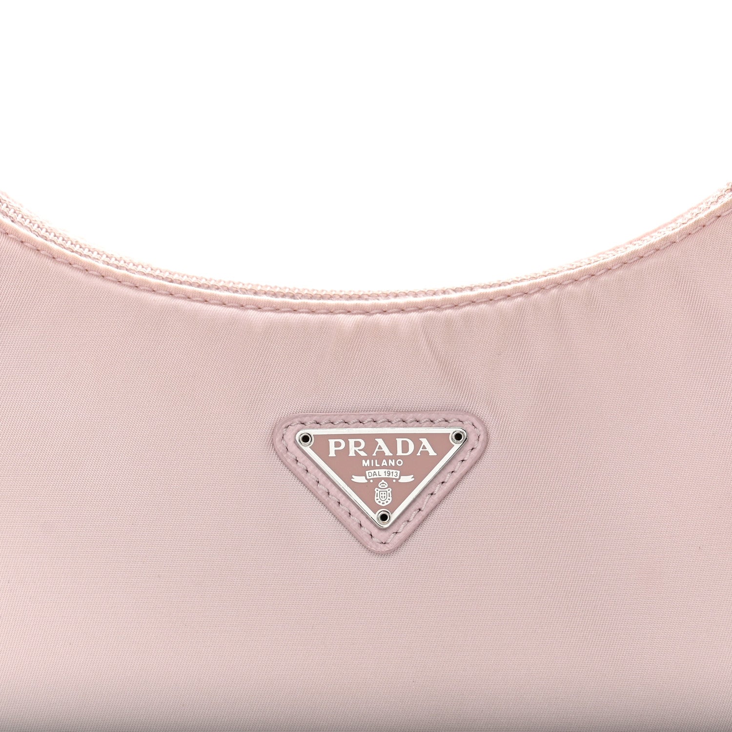 Tessuto Nylon Saffiano Re-Edition 2000 Bag Alabastro - 图片 8