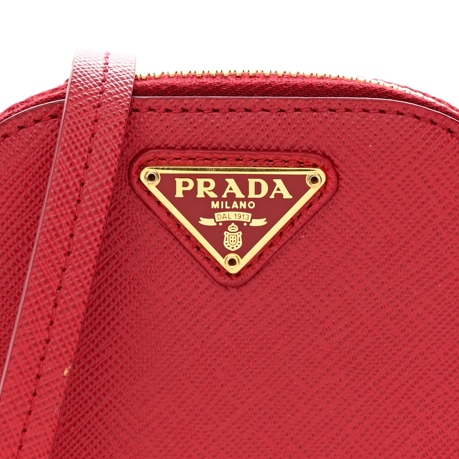 Saffiano Triangle Phone Case Fuoco - 图片 8