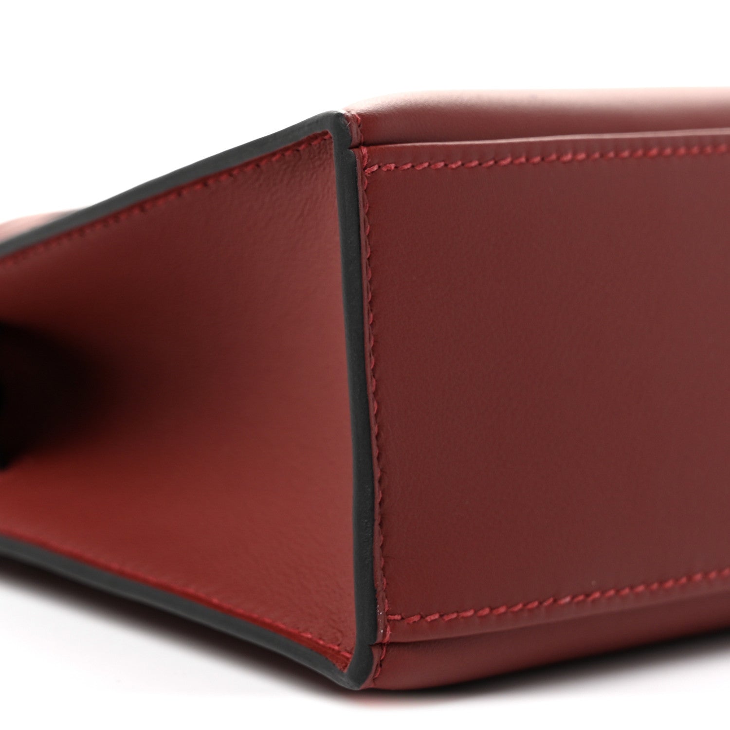 Swift Kelly Pochette Clutch Rouge H - Image 9