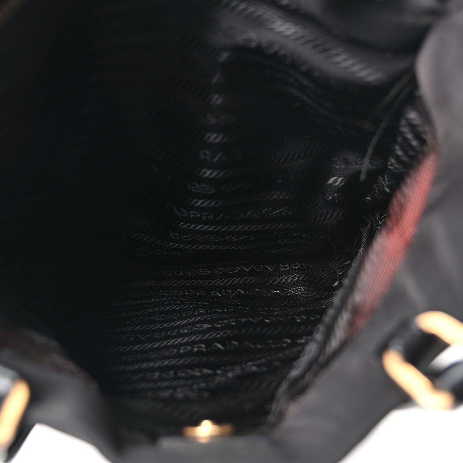 Tessuto Nylon Shopping Tote Black - Image 5
